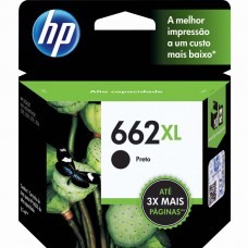 CARTUCHO DE TINTA HP CZ105AB 662XL PRETO (6,5 ml)
