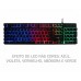 TECLADO GAMER RAINBOW SEMI MECANICO USB KM-A628 K-MEX TECLADO GAMER RAINBOW SEMI MECANICO USB KM-A628 K-MEX